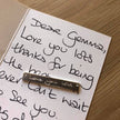 Handwriting Bar Necklace