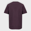 T-shirt à imprimé libellule violet foncé