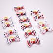 Pet Dog Cat Headdress Flower Bow Rubber Band