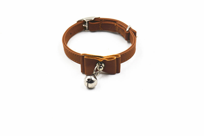 Correa para mascotas con lazo caliente, corbata de campana, cuello de campana lindo, collar de perro pequeño, collar, ventas directas de fábrica