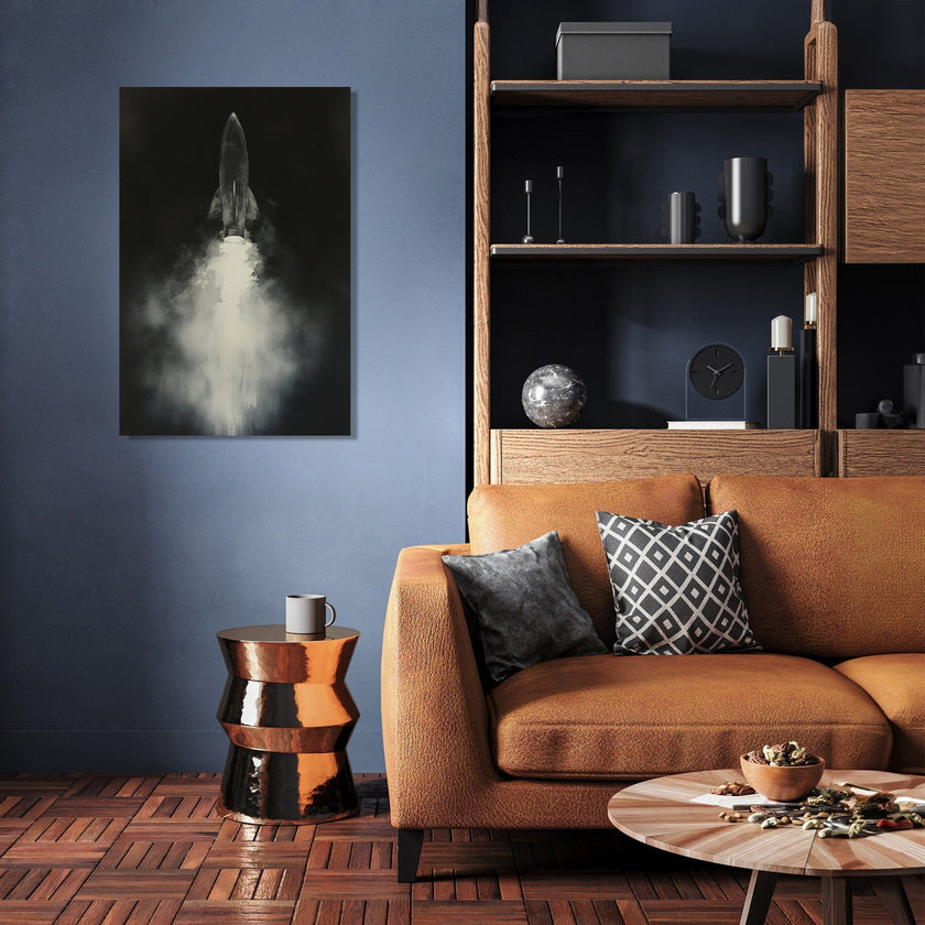 Launching Rocket Canvas