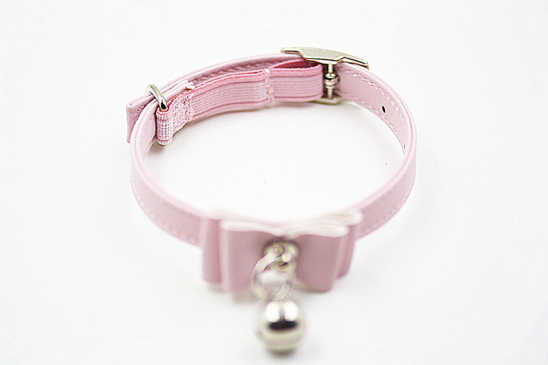 Halsband mit Schleife und Glöckchen für Haustiere, niedliches Glöckchen, kleines Hundehalsband, Direktverkauf ab Werk