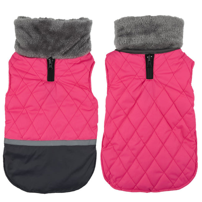 Plush Lapel Pet Clothes Double-sided
