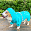 Dog Raincoat Four Legged Waterproof Pet Clothing