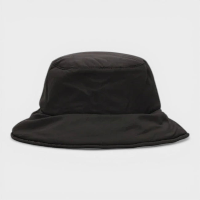 Logotyp-bucket hat svart vit