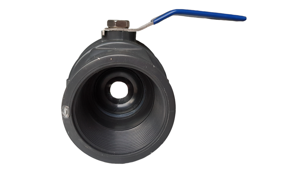 PP 1.5" BSPF Stopcock with Stainless Steel Ball Valve and Handle