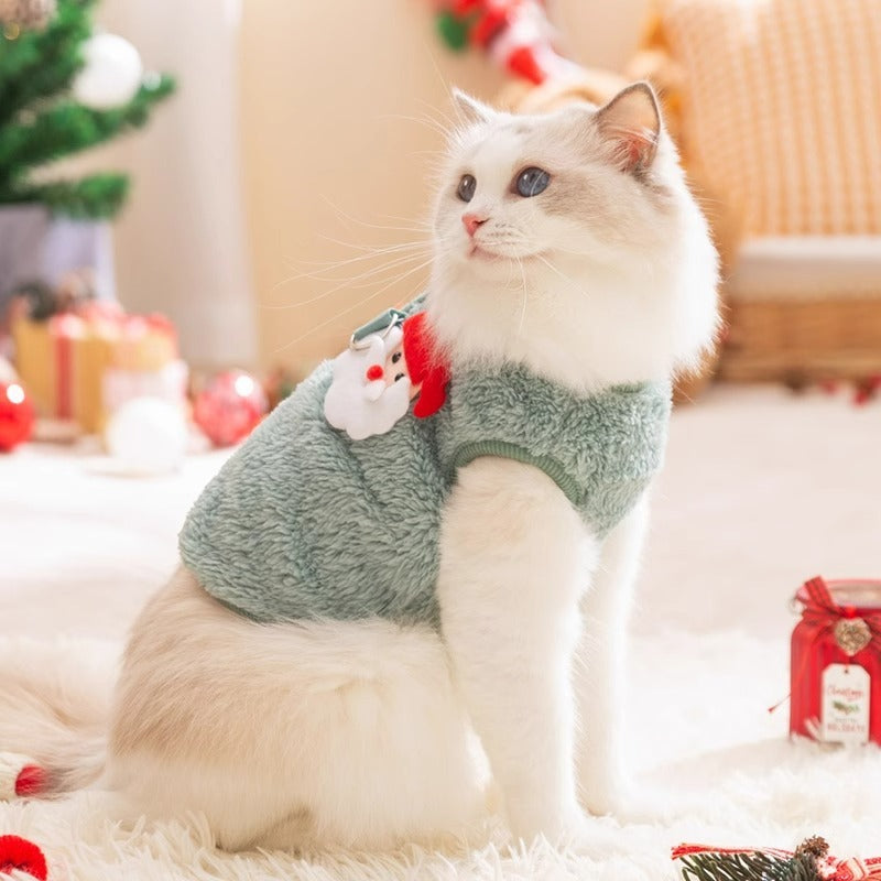Wool Dog Coat, Winter Clothes For Puppies, Thin Cardigan Vest, Chihuahua Bichon Frise Clothing, Plush Warm Dog Coat Jacket, Luxury Dog Clothing