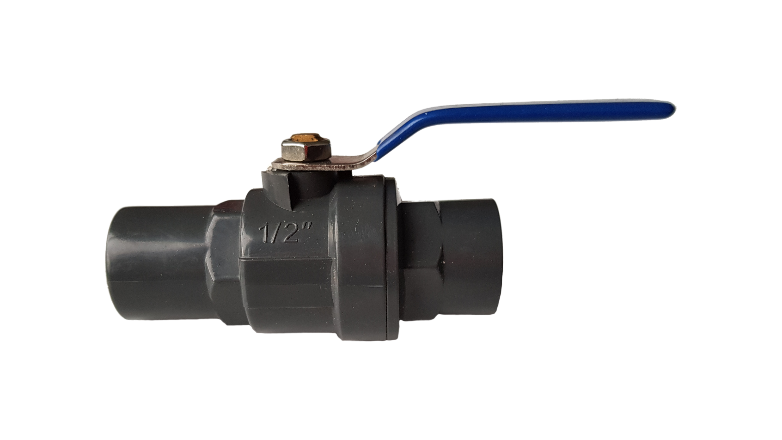 PP 3/4" BSPF Stopcock with Stainless Steel Ball Valve and Handle