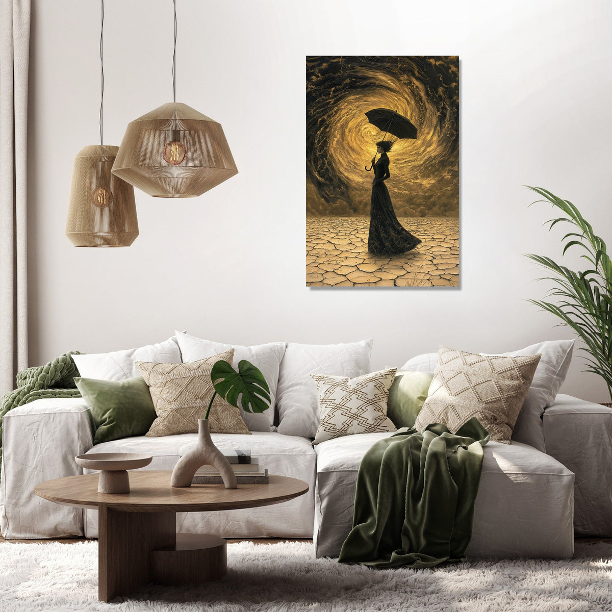 Umbrella's Reverie Canvas