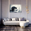 Midnight Milk Spillage Canvas