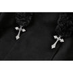 Dark in Love Cat-Ear Faux Fur Trim Gothic Coat
