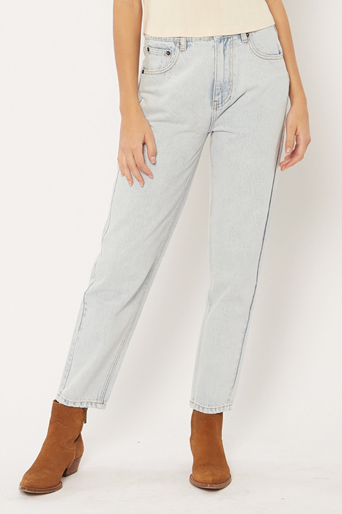Pantalón vaquero Amuse Stella tejido