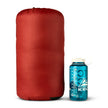 Kelty Cosmic Down 0°F (-18°C) 550-Fill Sleeping Bag - Long - Tandoori Spice/Green Gables
