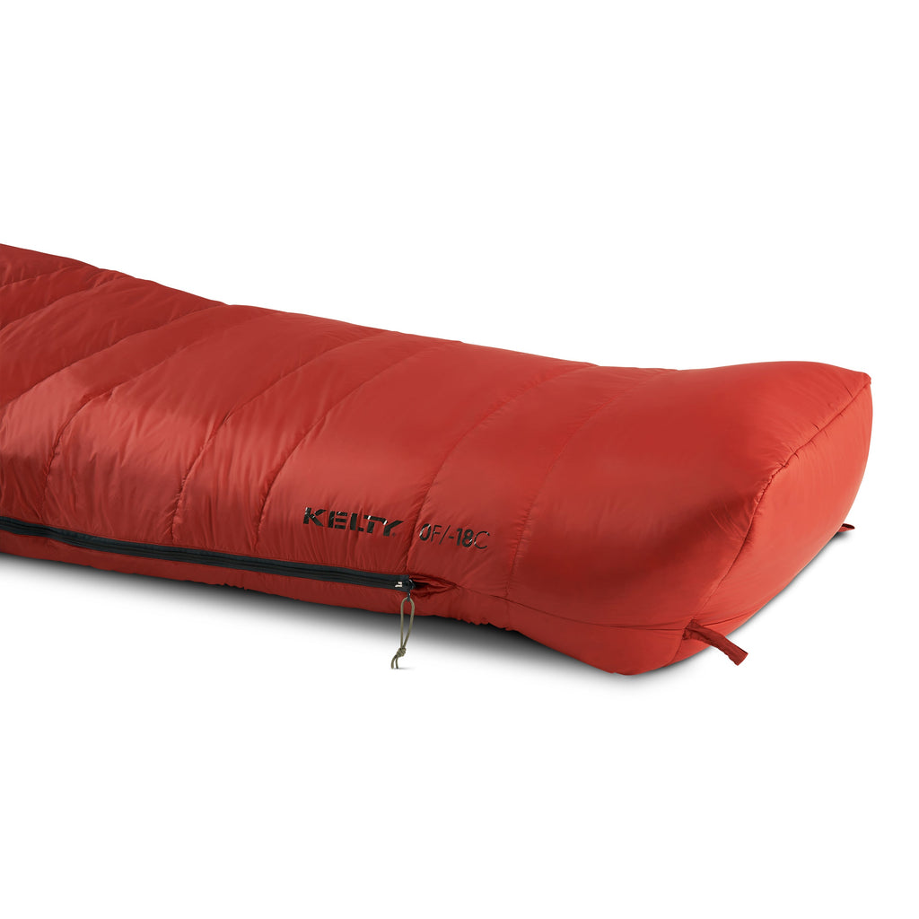 Saco de dormir Kelty Cosmic 0 grados 550 plumas, cierre derecho