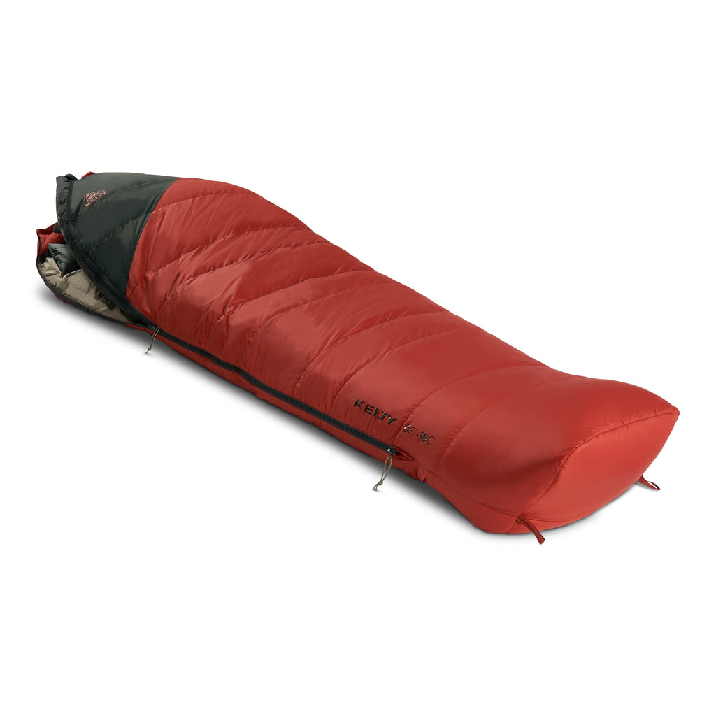 Saco de dormir Kelty Cosmic 0 grados 550 plumas, cierre derecho