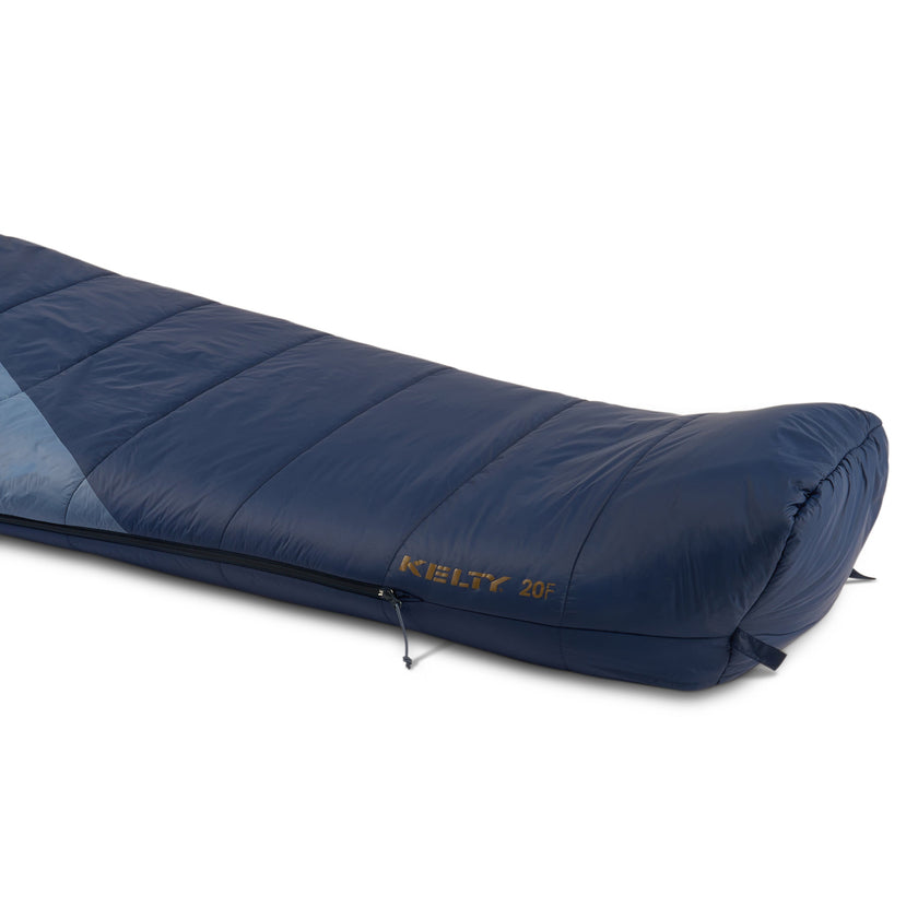 Sac de couchage synthétique Kelty Cosmic 20°F (-7°C) - Long - Pageant Blue/Bering Sea