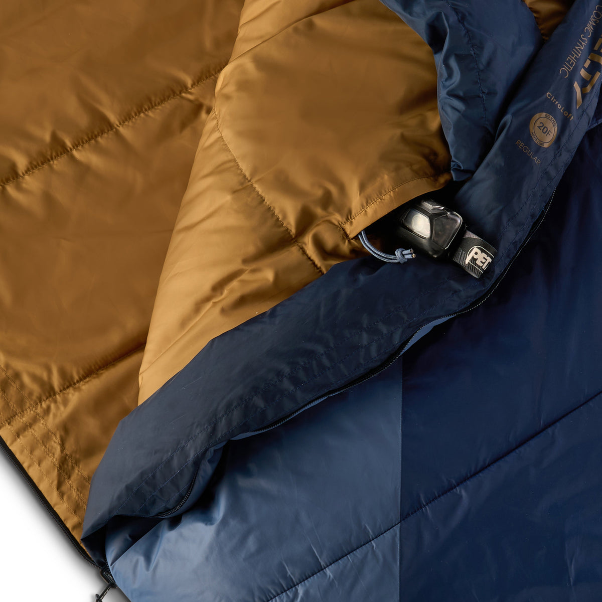 Sac de couchage synthétique Kelty Cosmic 20°F (-7°C) - Long - Pageant Blue/Bering Sea