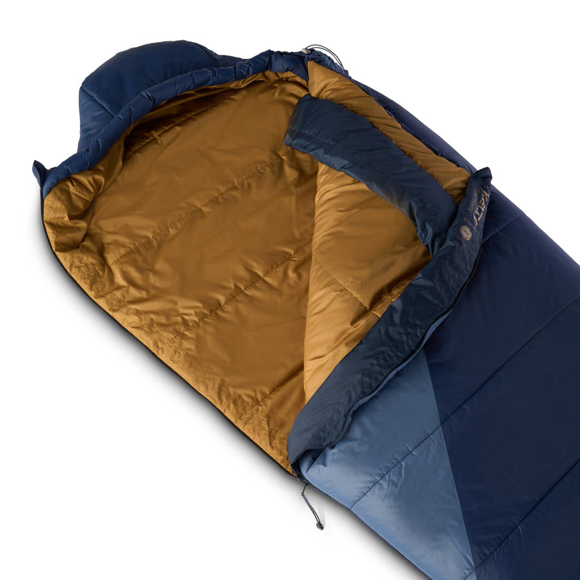 Sac de couchage synthétique Kelty Cosmic 20°F (-7°C) - Long - Pageant Blue/Bering Sea