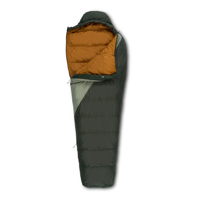 Kelty Cosmic Synthetik-Schlafsack 4°C - Lang - Duffel Bag/Sea Spray
