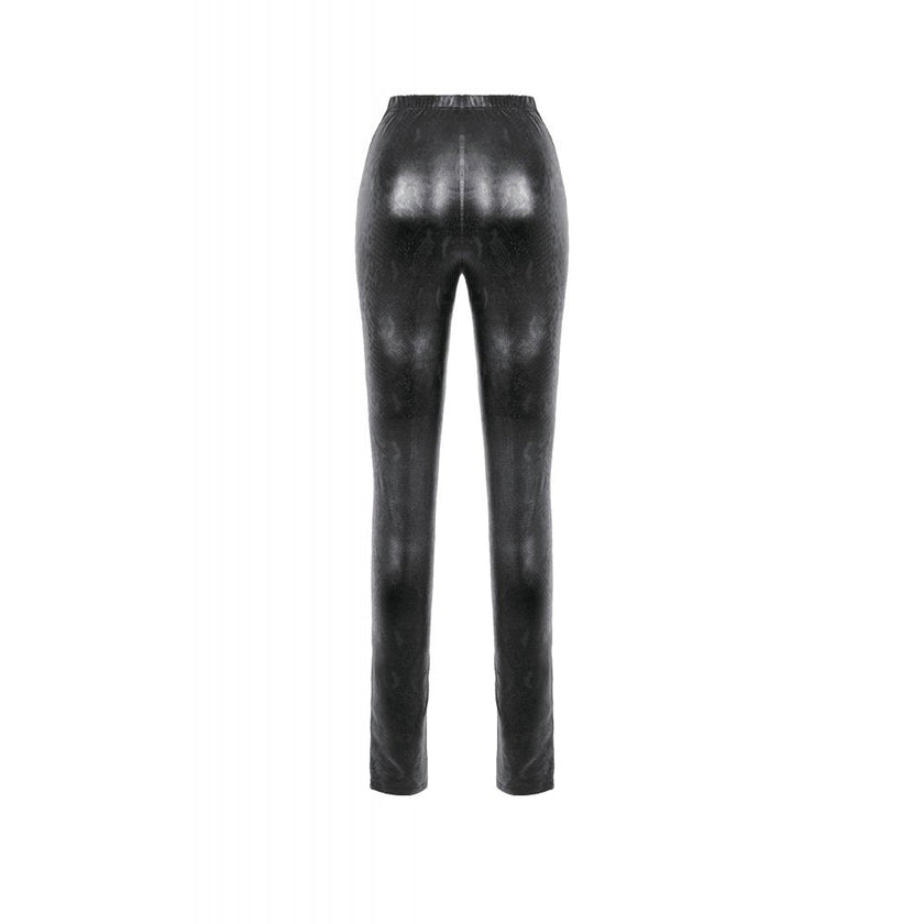 Dark in Love Serpentine Mesh Panel Leggings