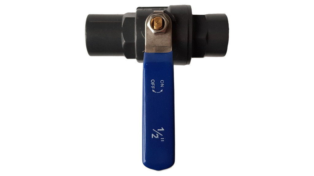 PP 2" BSPF Stopcock with Stainless Steel Ball Valve and Handle
