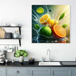 Citrus Splash Canvas