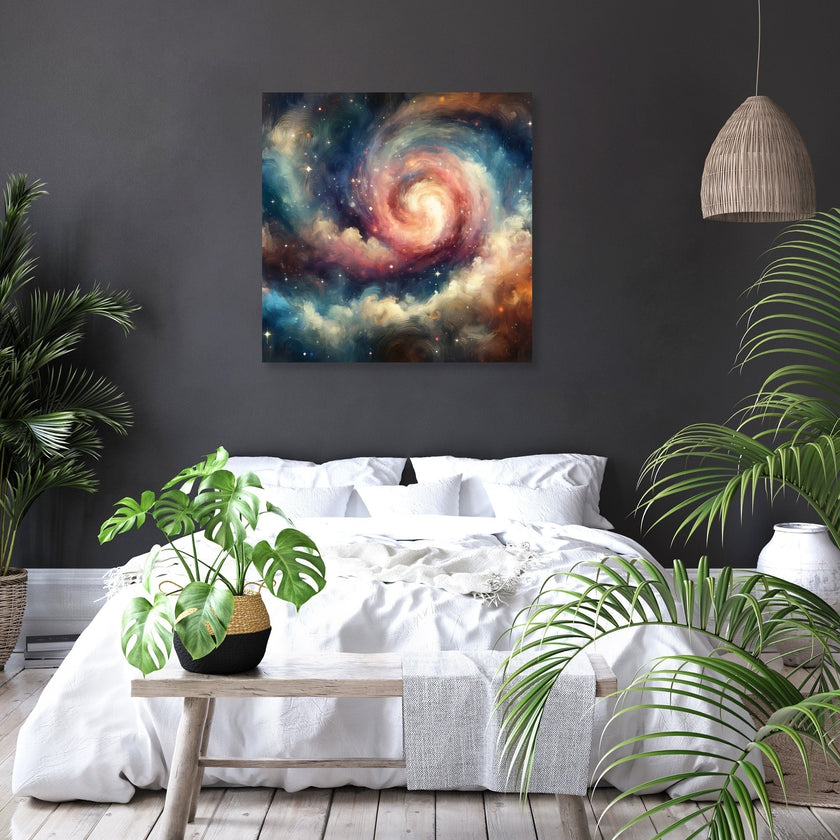 Galactic Swirls Canvas
