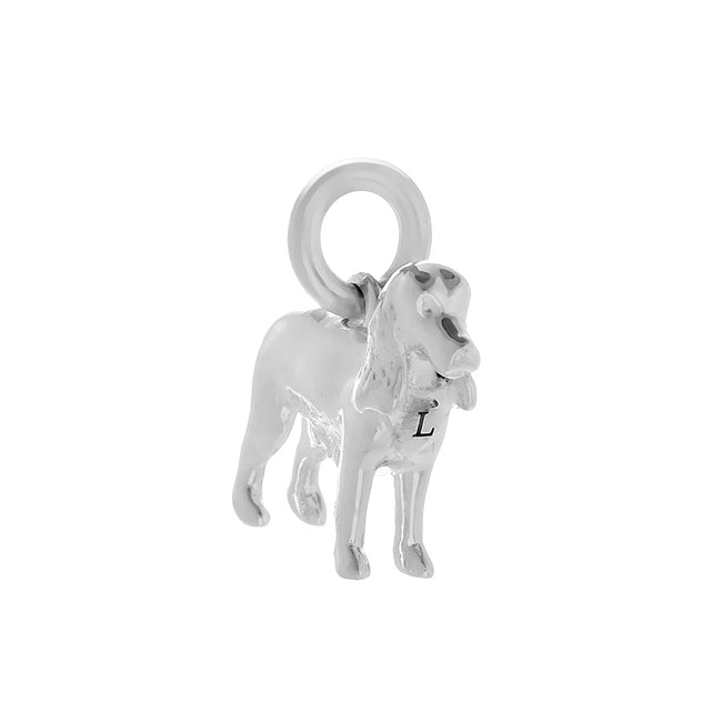 Colgante Perro Cocker Spaniel Inglés Plateado