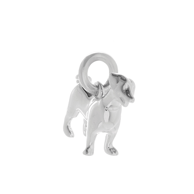 Jack Russell Terrier Silber Hundeanhänger