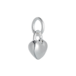 Love Heart Silver Charm