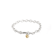 Mini Lifetime Gold Heart Charm Bracelet