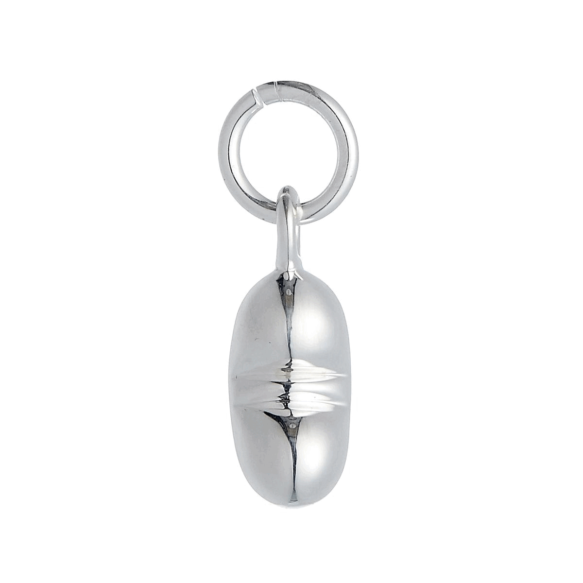 Baby Bean Silver Charm