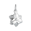 Daffodil Flower Silver Charm