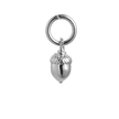 Tiny Acorn Silver Charm