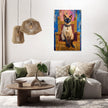 Regal Siamese Cat Canvas