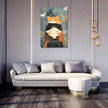 Cat-Headed Woman Canvas