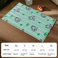 Alfombrilla de hielo refrigerante para perros, alfombrilla de hielo de gel, colchoneta impermeable para caseta
