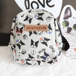 Bullfight print backpack pet backpack