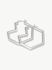 Sterling Silver hoop earrings – Daryl | No More Nobody