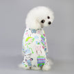 Dog Biker Striped Pajamas
