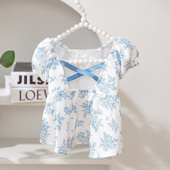 New Dog Clothes Cute Mesh Strawberry Strap Dress