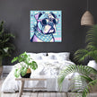 Cool Bulldog Canvas