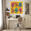 Playful Flowers Canvas