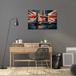 Tower Bridge Flag Canvas