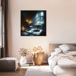 Midnight Solitude Christmas Canvas