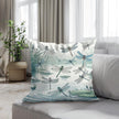 Dragonfly Waltz Cotton Cushion