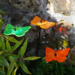 Garden Décor Ornaments Set of 3 'Gatekeeper Butterfly'