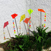 Large Garden Décor Ornaments Set of 3 'Kites with Tail'