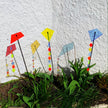 Large Garden Décor Ornaments Set of 3 'Kites with Tail'