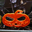Garden Décor Ornament Stakes Set of 3 'Halloween Pumpkins'